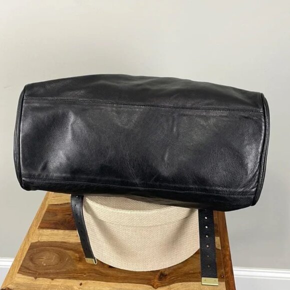 Mulberry Alexa Black Leather Oversized Satchel Purse - Picture 13 of 16